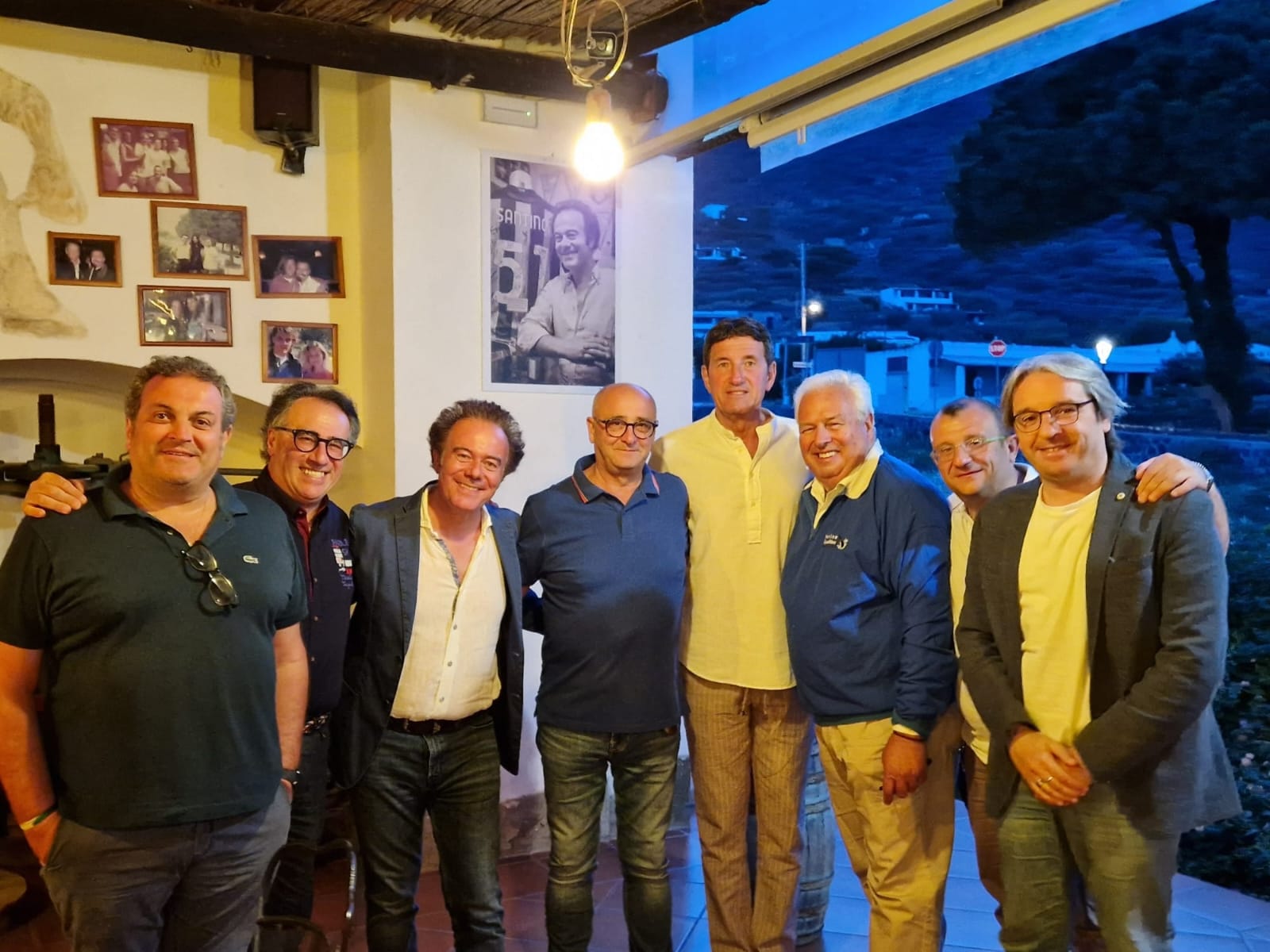 Giovanni Galli e il Presidente Coppola ospiti d’onore alla festa del Museo del Calcio di Salina